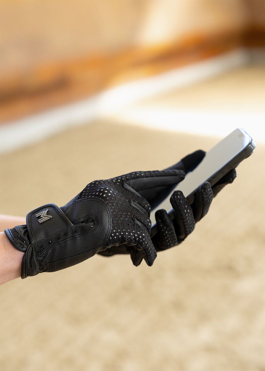 Ava Riding Gloves (Black)