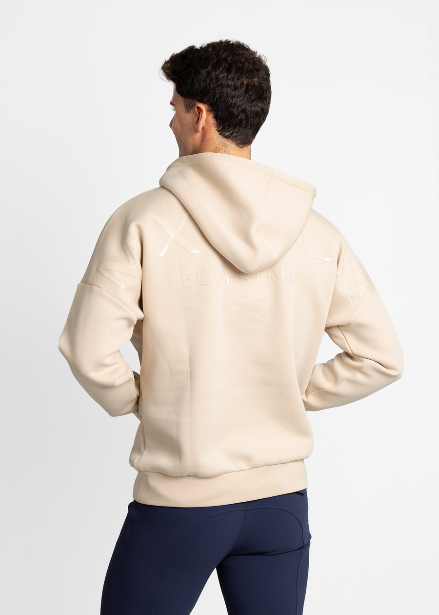 Icon Oversized Hoodie (Beige)