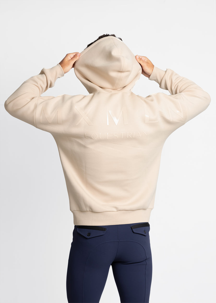 Icon Oversized Hoodie (Beige)