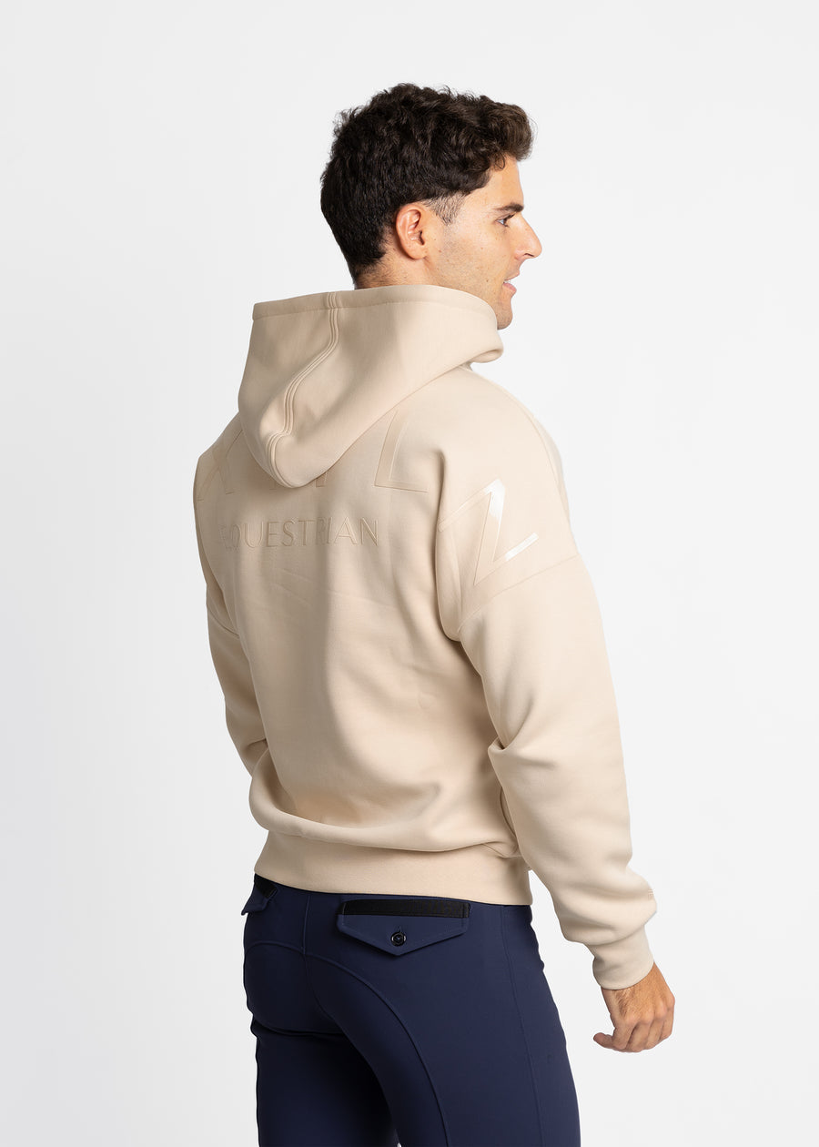 Icon Oversized Hoodie (Beige)