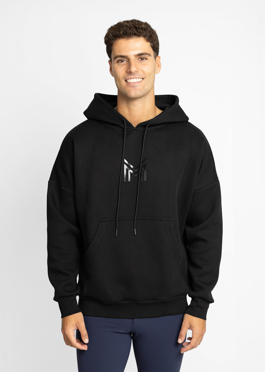 Icon Oversized Hoodie (Black)