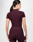 Frame Short Sleeve Base Layer (Burgundy)