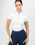 Frame Short Sleeve Base Layer (White)