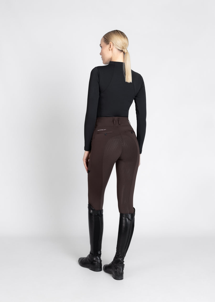 Tech Riding Leggings (Chocolate)