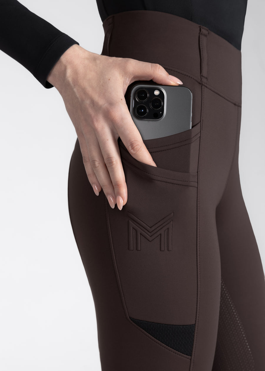 Tech Riding Leggings (Chocolate)