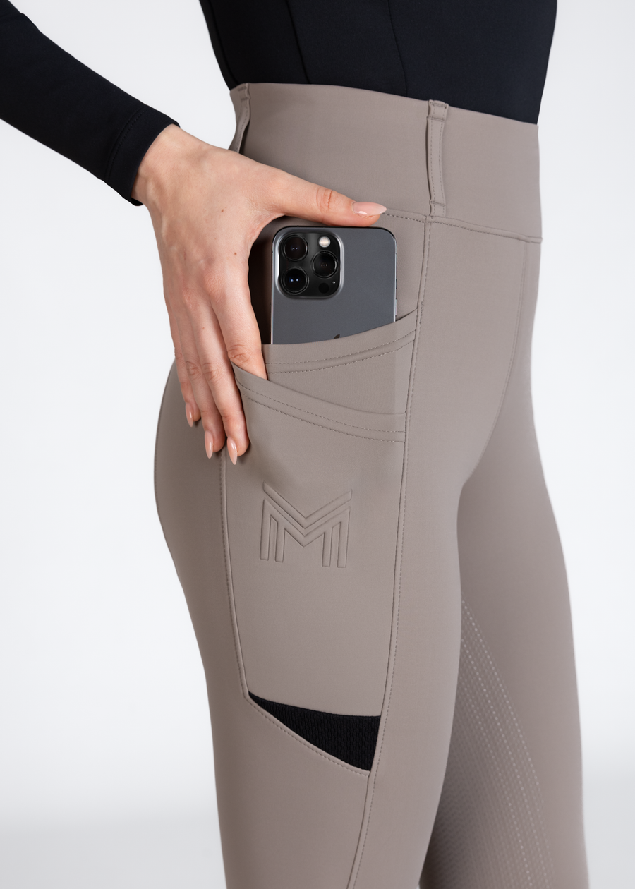 Tech Riding Leggings (Taupe)