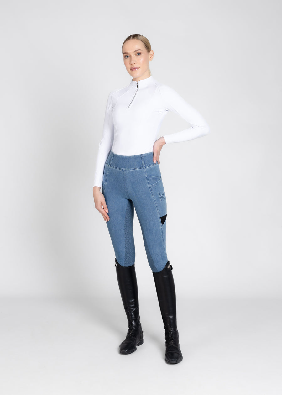 Tech Riding Leggings (Denim)