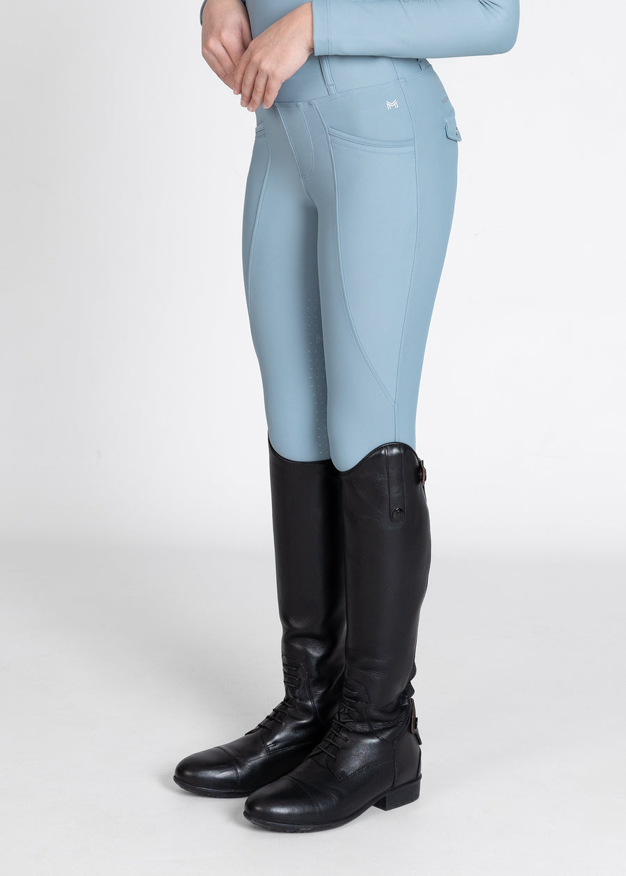 YR Pro Riding Leggings (Aqua)