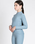 YR Long Sleeve Base Layer (Aqua)