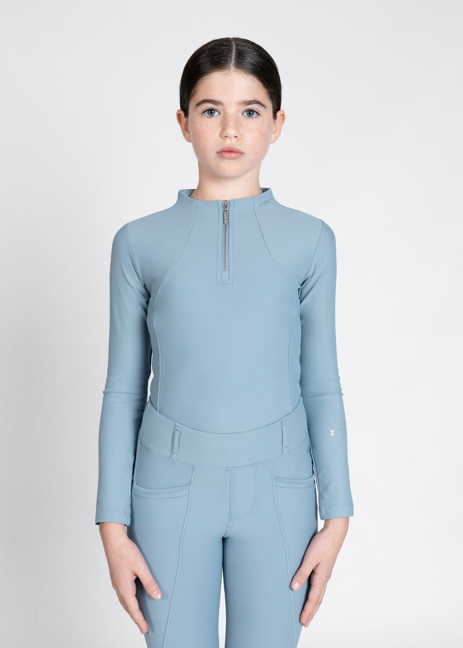 YR Long Sleeve Base Layer (Aqua)