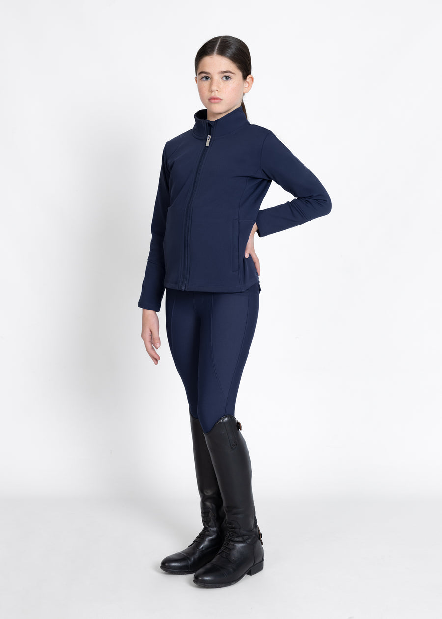 YR Vera Fleeced Jacket (Navy)