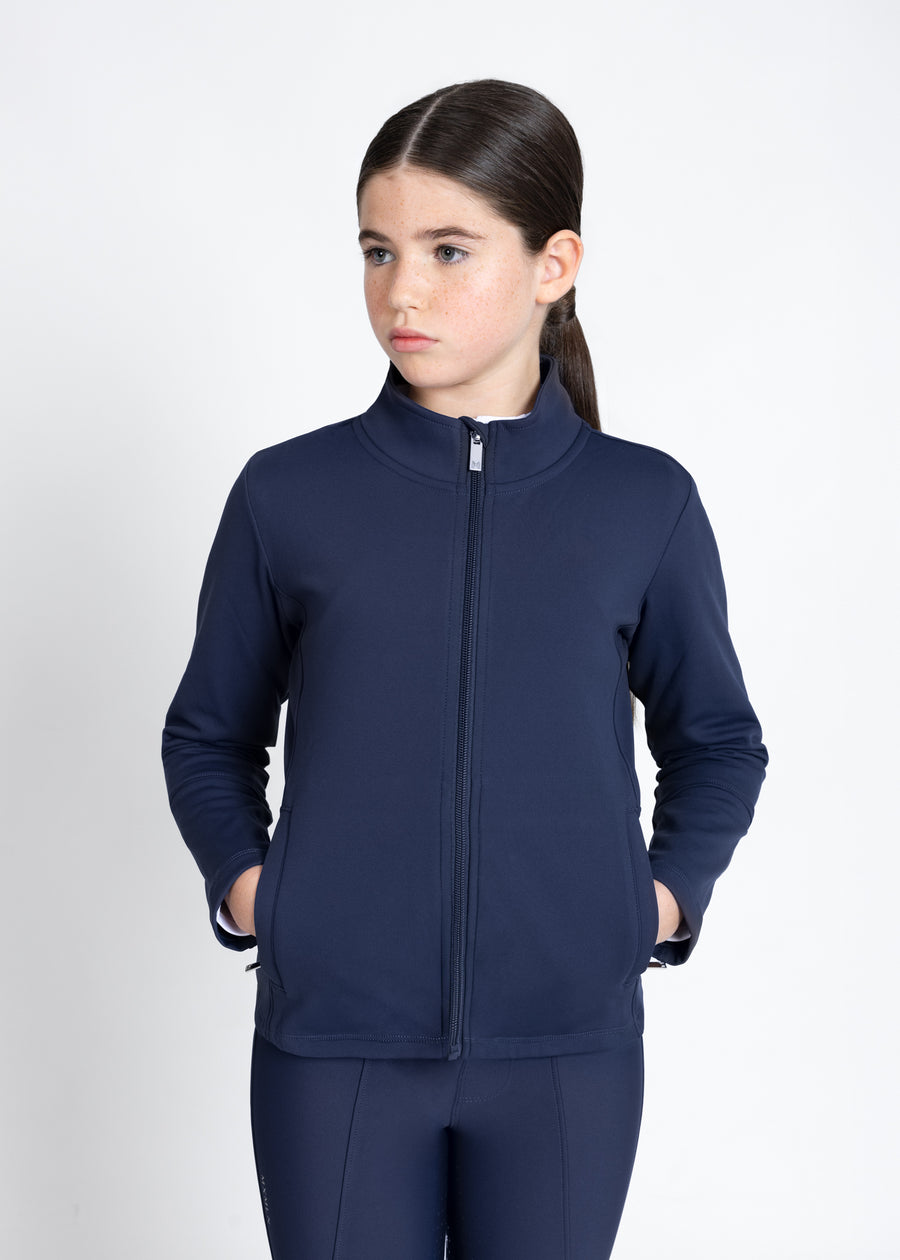 YR Vera Fleeced Jacket (Navy)