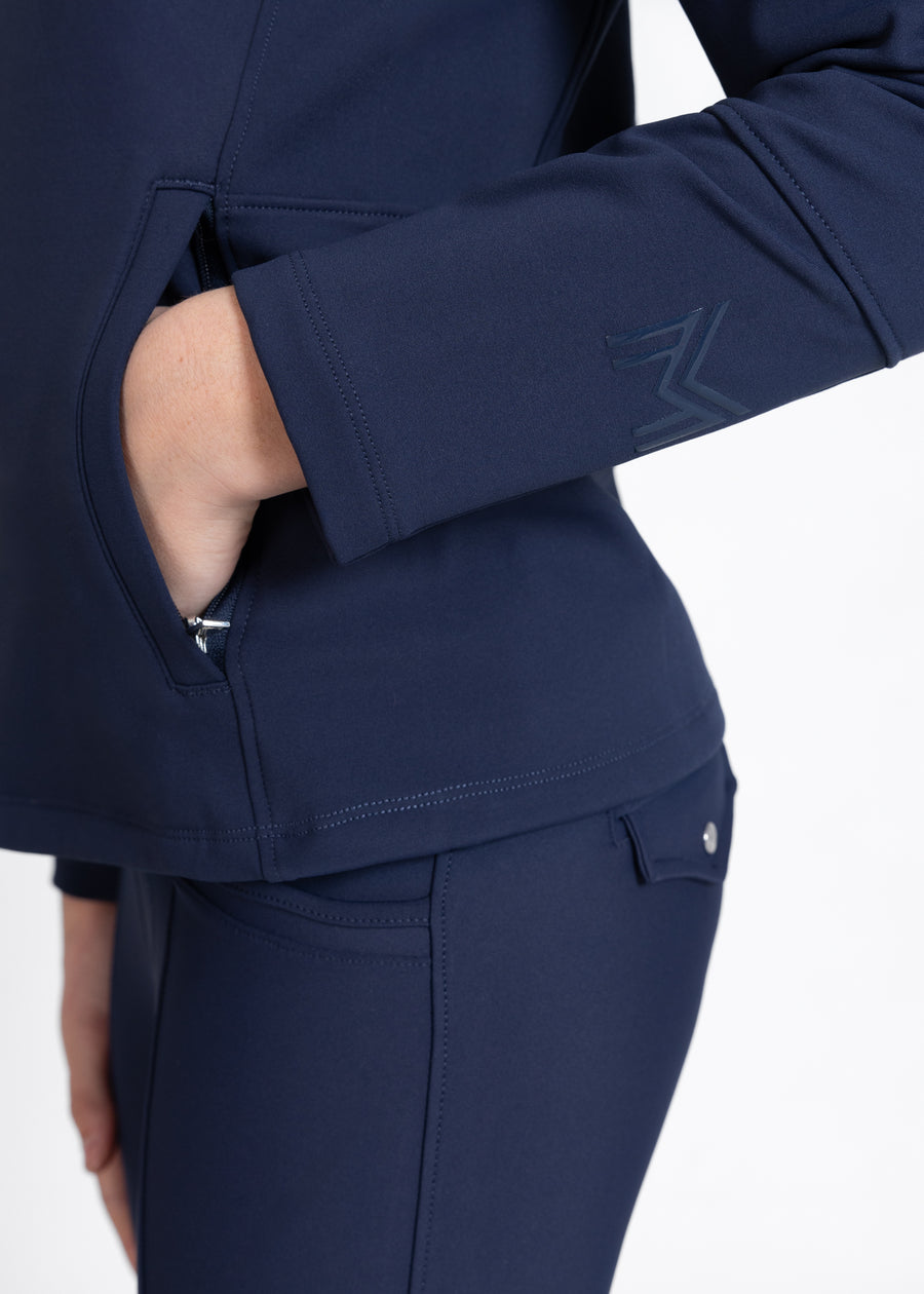 YR Vera Fleeced Jacket (Navy)