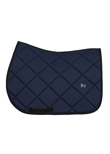 Crew Jumping Saddle Pad (Navy)