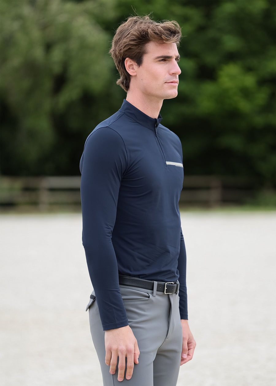 Men Sunblocker Shirt (Navy)