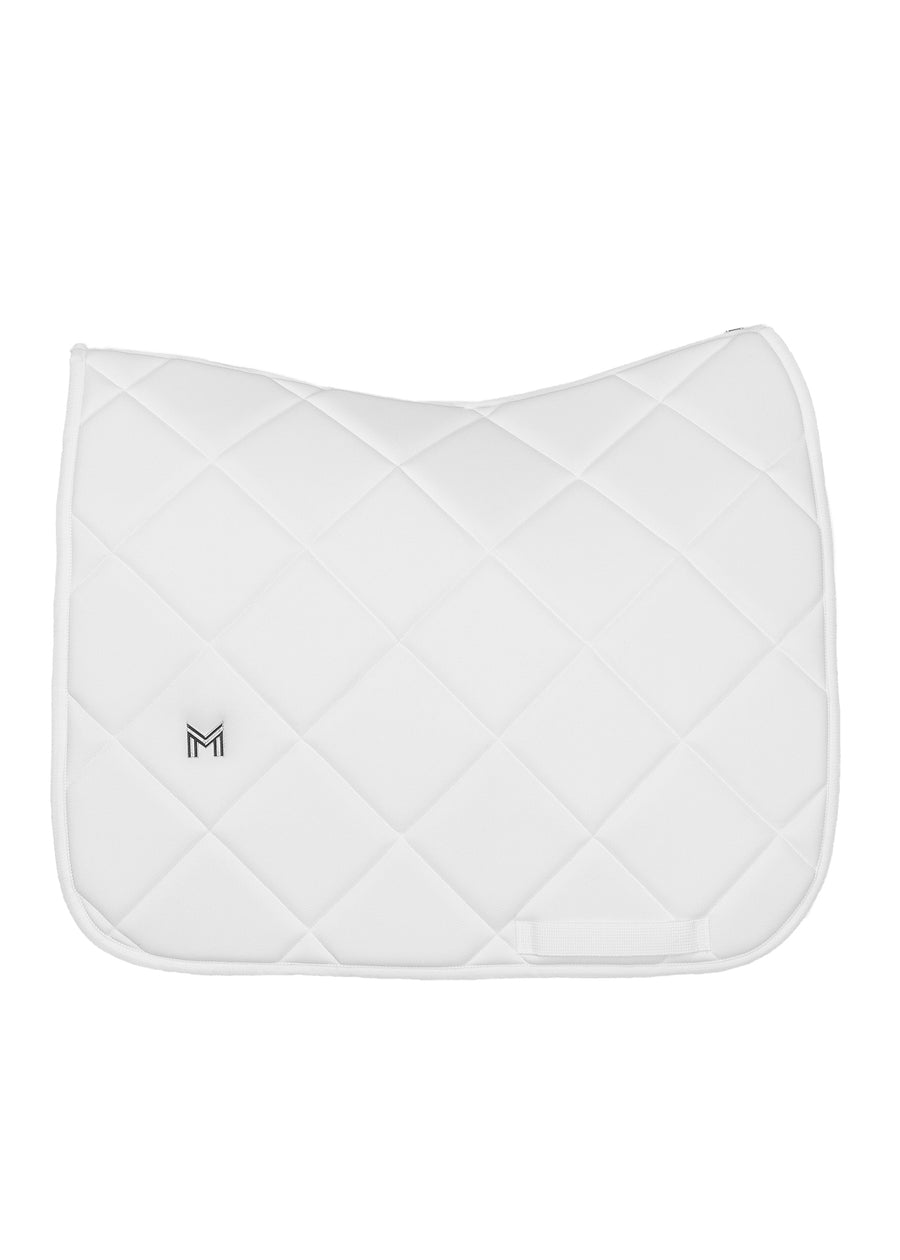 Crew Dressage Saddle Pad (White)