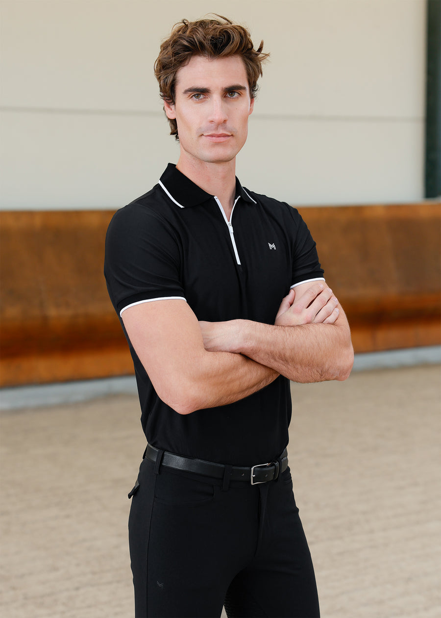 Core Polo Shirt (Black)