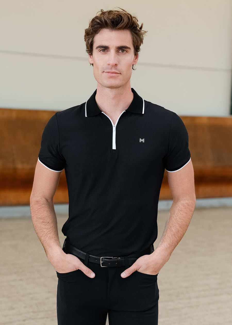 Core Polo Shirt (Black)