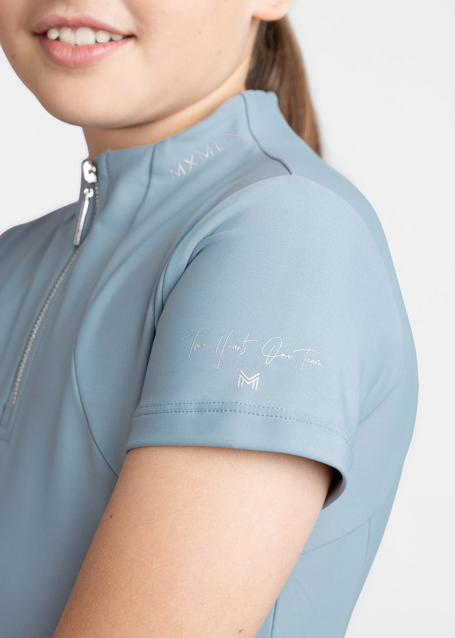 YR Short Sleeve Base Layer (Aqua)