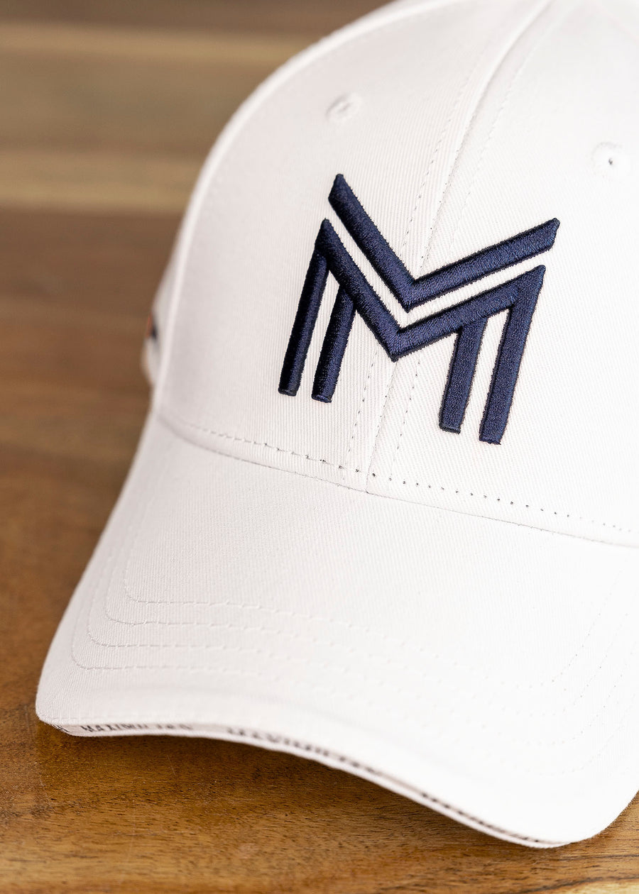 Cap (White/Navy)