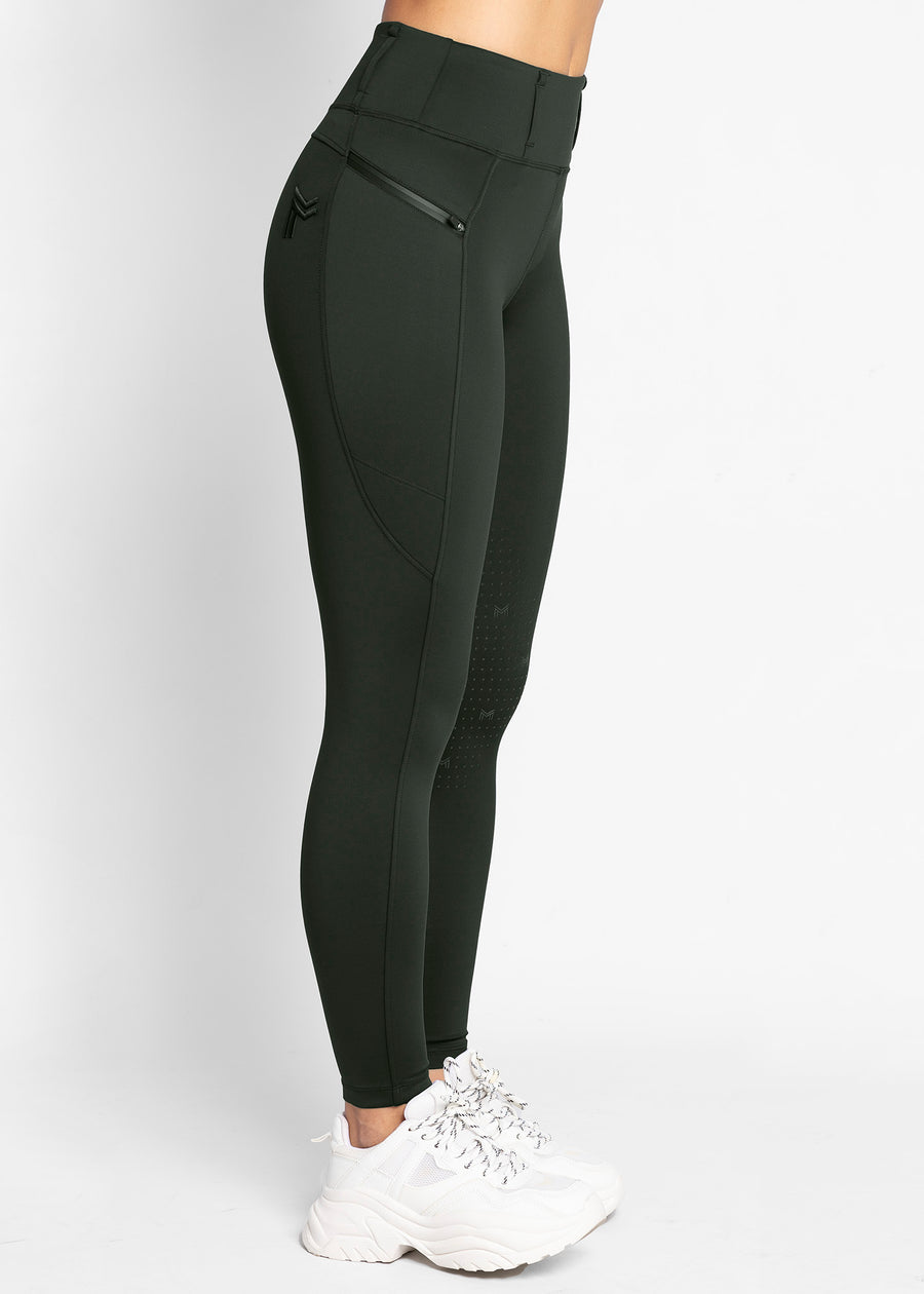 Studio Riding Leggings (Hunter Green)