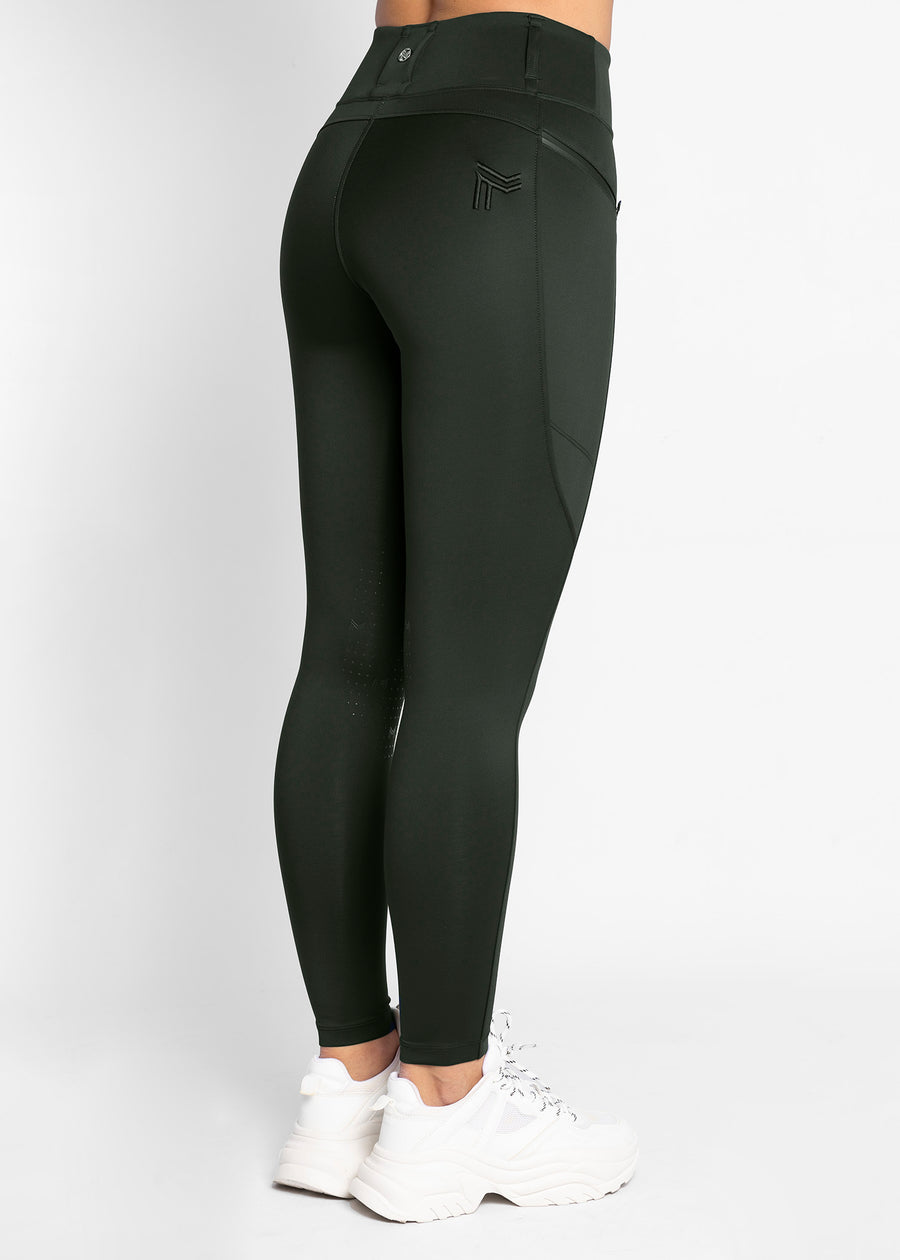 Studio Riding Leggings (Hunter Green)