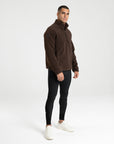 Clan Teddy Halfzip (Chocolate)