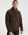 Clan Teddy Halfzip (Chocolate)