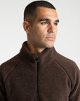 Clan Teddy Halfzip (Chocolate)