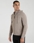 Club Zip Hoodie (Taupe)