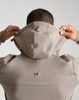 Club Zip Hoodie (Taupe)