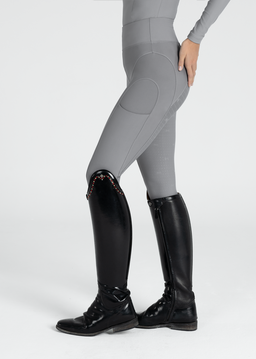 Outline Riding Leggings (Titanium)