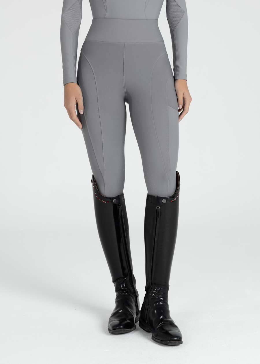 Outline Riding Leggings (Titanium)