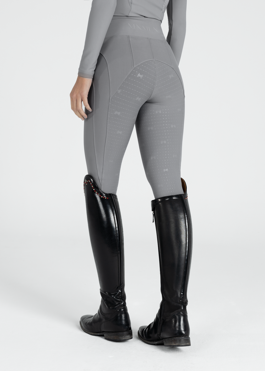 Outline Riding Leggings (Titanium)