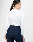 Frame Long Sleeve Base Layer (White)