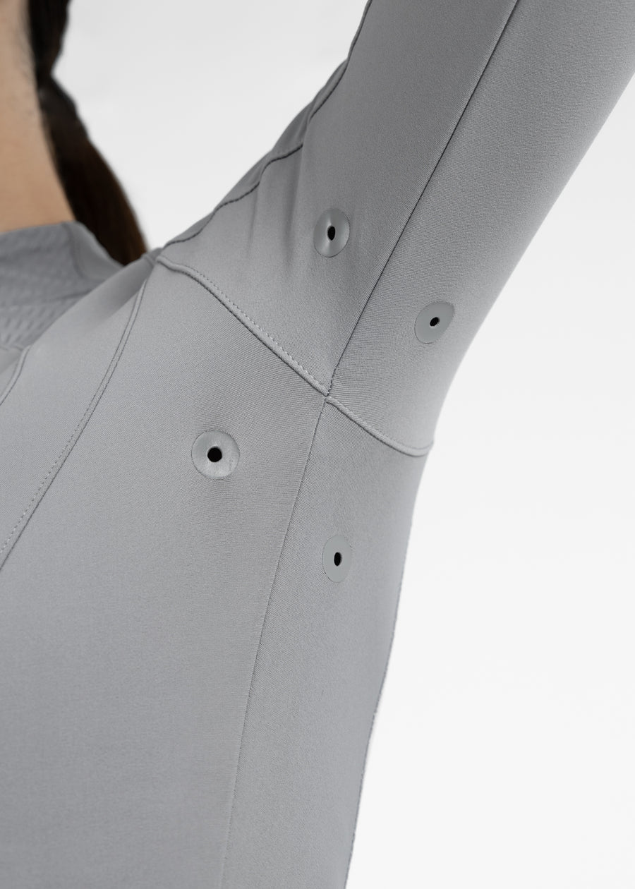 Frame Long Sleeve Base Layer (Titanium)