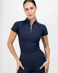 Frame Short Sleeve Base Layer (Navy)