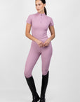 Frame Short Sleeve Base Layer (Mauve)