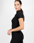 Frame Short Sleeve Base Layer (Black)