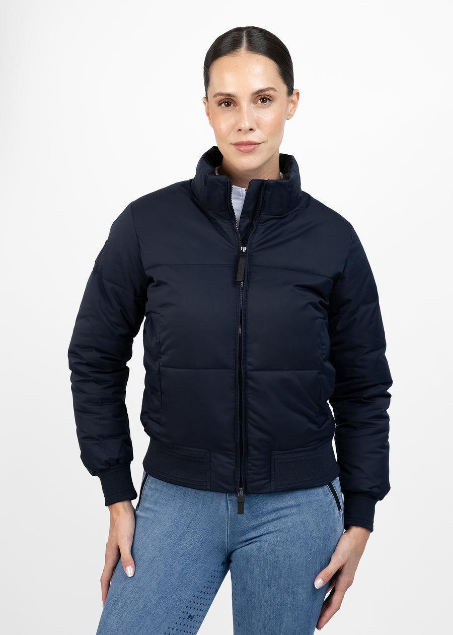 Stereo Puffer Jacket (Navy)