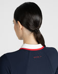 Concept Long Sleeve Polo Shirt (Navy)