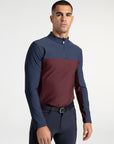 Kent Base Layer (Navy/Burgundy)