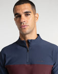 Kent Base Layer (Navy/Burgundy)