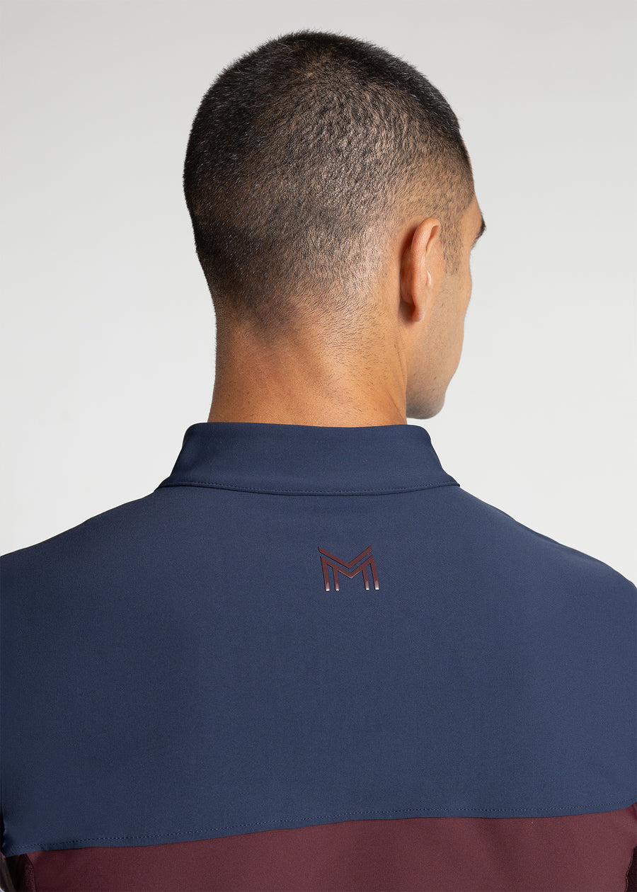 Kent Base Layer (Navy/Burgundy)