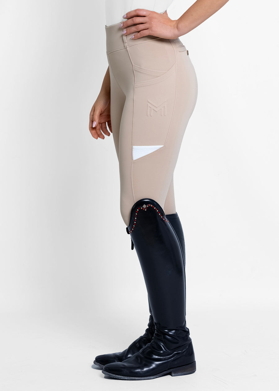 Tech Riding Leggings (Beige)