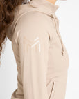 Reflection Zip Hoodie (Beige)