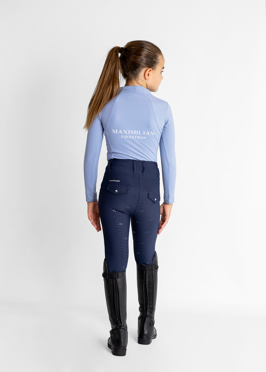 YR Long Sleeve Base Layer (Iris Blue)