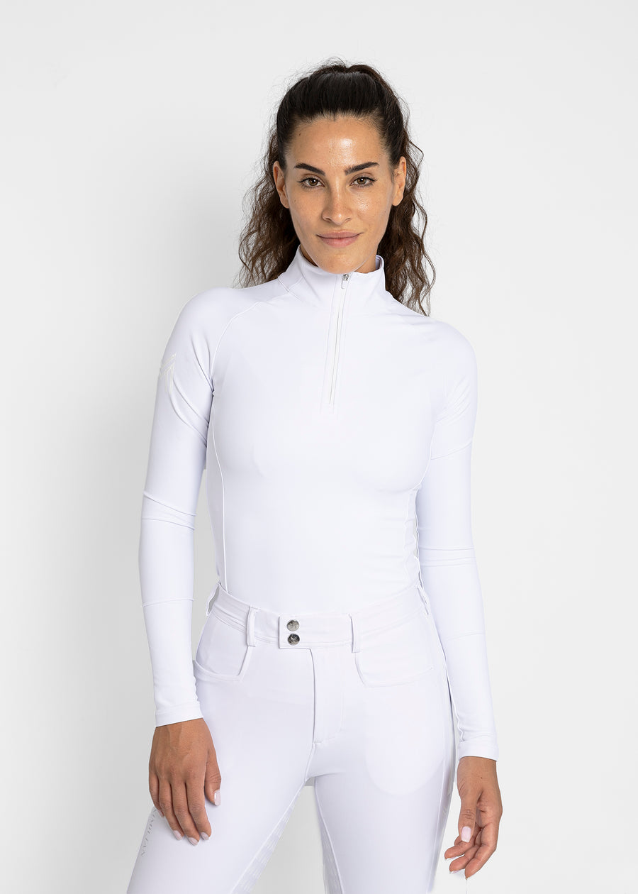 Reflection Long Sleeve Base Layer (White)