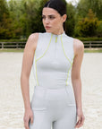 Sleeveless Base Layer (Glacier/Lime)