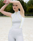 Sleeveless Base Layer (Glacier/Lime)